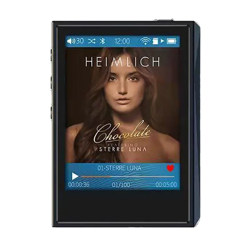 

Lossless Music Player MP3 Two-way Bluetooth DSD256 Lossless Decoding Large Screen Touch Walkman Support EQ Sound Can Be Recorded