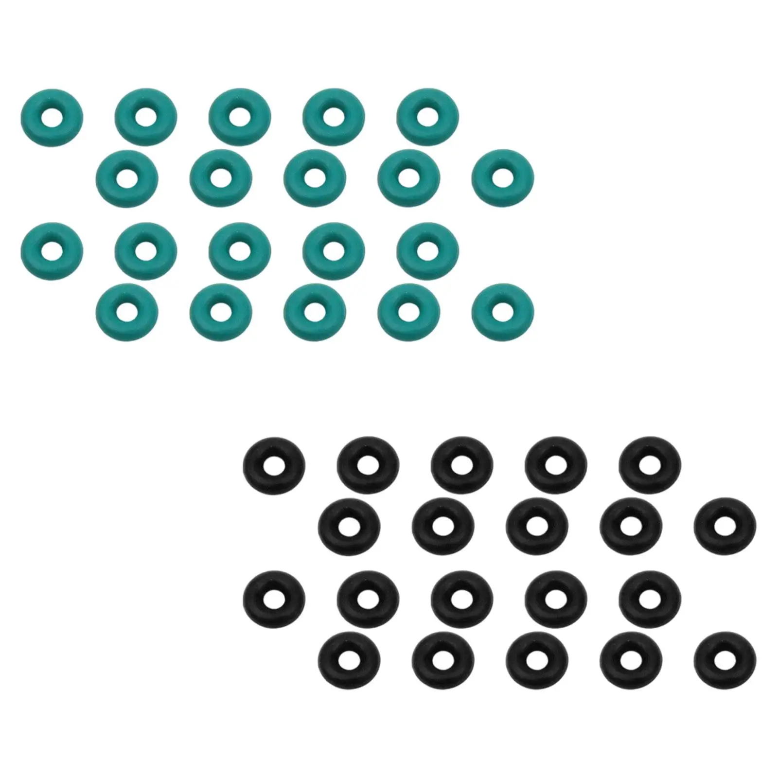 20x kit de anel o de mergulho, arruelas de vedação, peças à prova de vazamento, selos pesados, anéis de borracha para mergulho, válvulas de tanques de mergulho