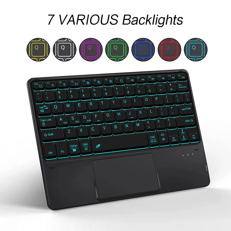 Backlight TouchPad Keyboard For Samsung Galaxy Tab S11 S10 Lite S9 FE S7 S8 S9 A8 A9+ S6Lite Tablet Bluetooth Wireless Keyboard