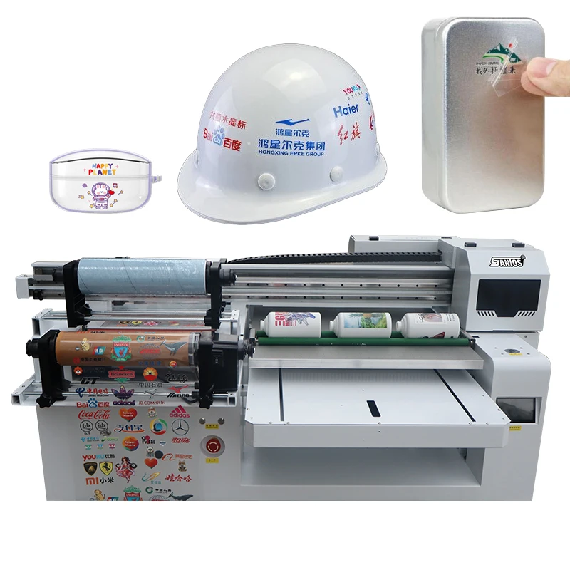 A1 6090 industrial digital uv printer wide format dtf on wooden plastic peinring uv printers