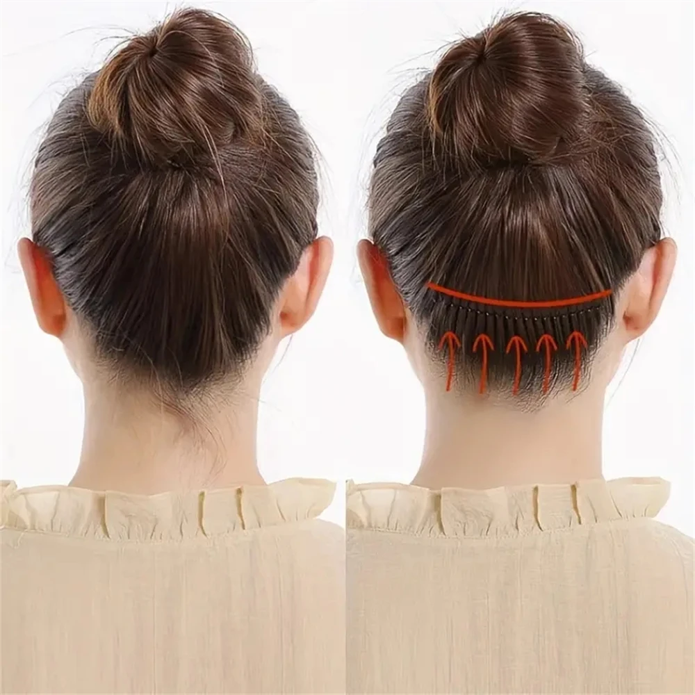 Picture 6: 1pcs Invisible Broken Hair Hairpin Styling Accessories Tiara Tools Roll Curve Needle Bangs Fixed Insert Comb