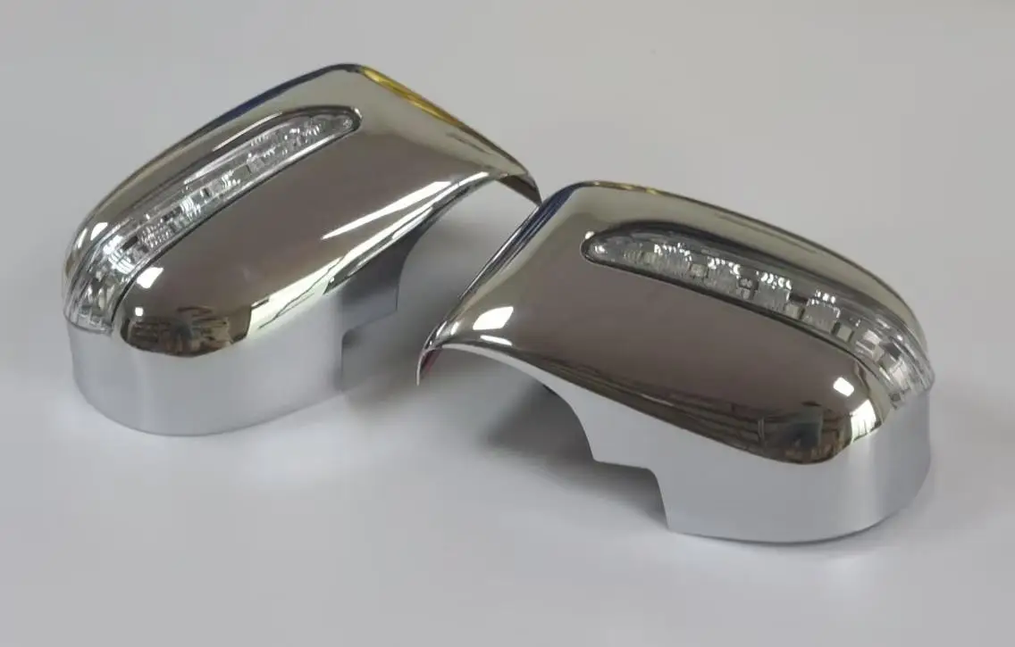 

High Quality Chrome Mirror Cover With LED Blinker for Nissan Cube 04-08 free shipping