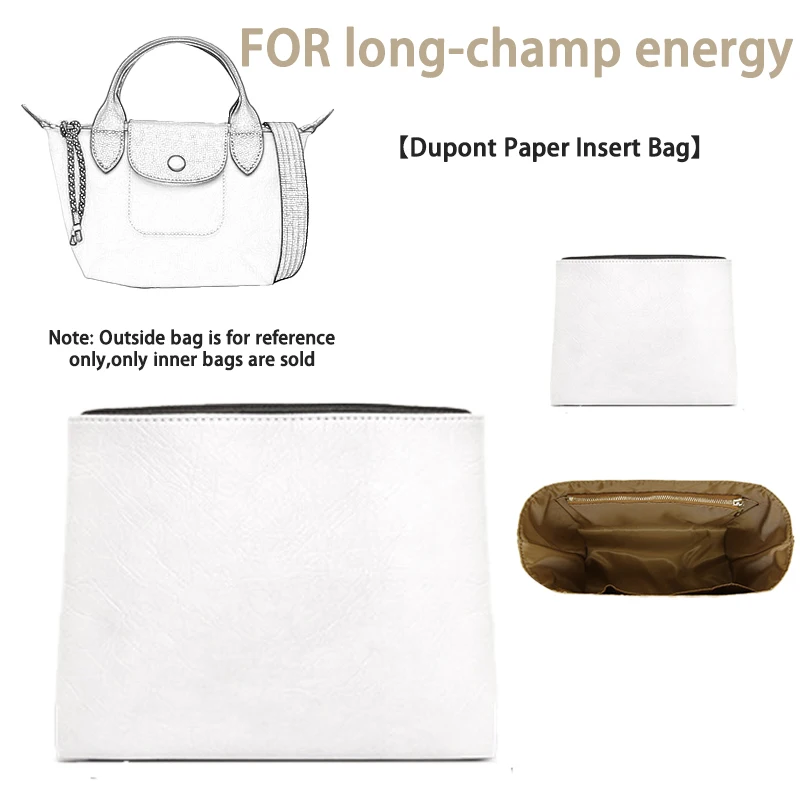 EverToner Lightweight Organizer Insert for Long-champ energy Bag DupontPaper Insert Bag Travel Makeup Bag