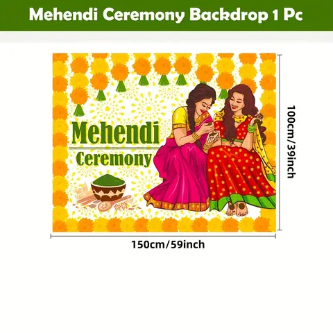 10 best sales Indisk bröllopsdekoration - №7