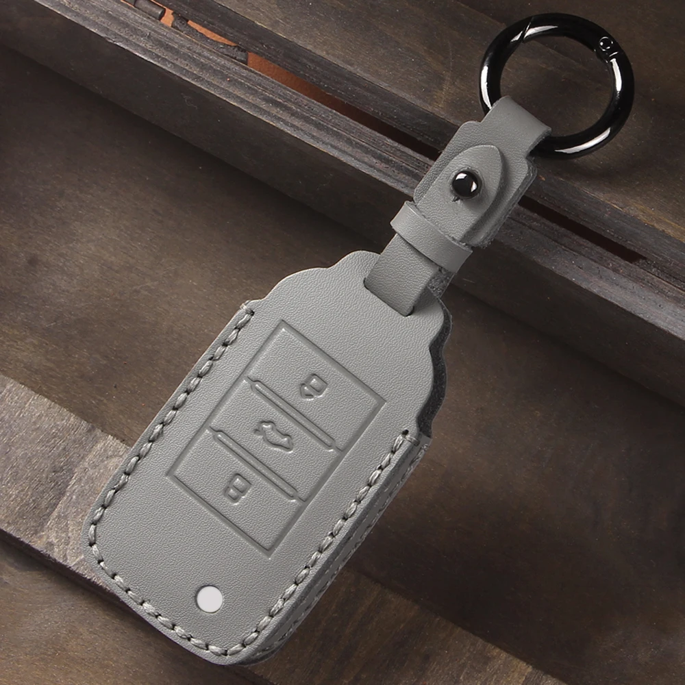 Leather Car Key Cas…