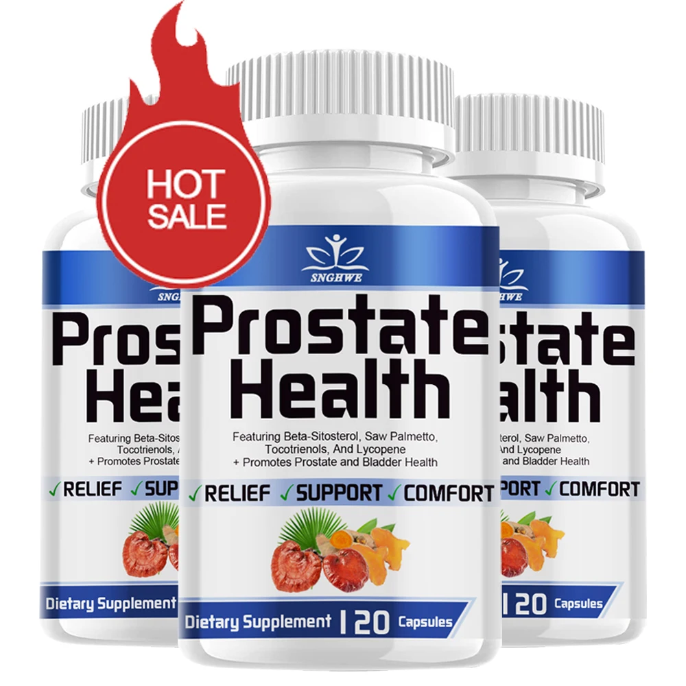Prostate Health -Saw Palmetto with Zinc & Selenium,Reduce Nighttime Bathroom Visits,Relieve Bladder & Urinary Tract Problems