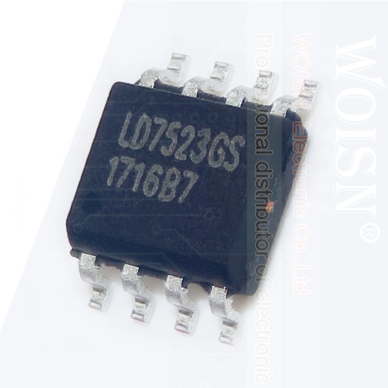 2-5PCS NCV7356D1R2G NCV7356 LD7523GS LD7523 HS3000P HS3000 HCS300-I/SN HCS300 ST1S10PUR ST1S10 TLC7528CN TLC7528