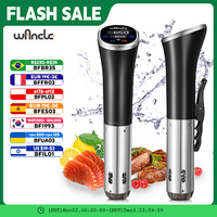 Wancle 1100W Sous Vide Cooker LCD Touch Immersion Circulator Accurate Cooking IPX7 Waterproof Vacuum Cooker with Digital Display