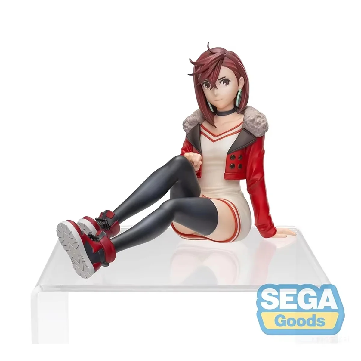 재고 있음 SEGA 오리지널 PM Chokonose 피규어 애니메이션 Dandadan Momo Ayase 액션 피규어 Collectible Model Toy 동상 장식품 선물