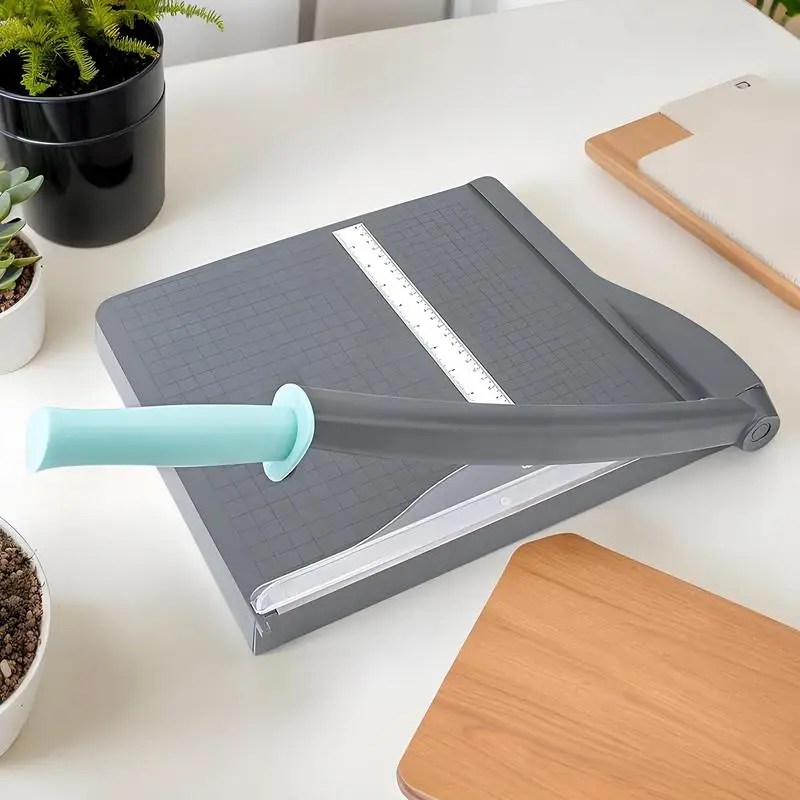 Резак для бумаги, небольшой портативный триммер для страниц, маленький многофункциональный прямой резак для бумаги для скрапбукинга, домашняя упаковка, детская работа