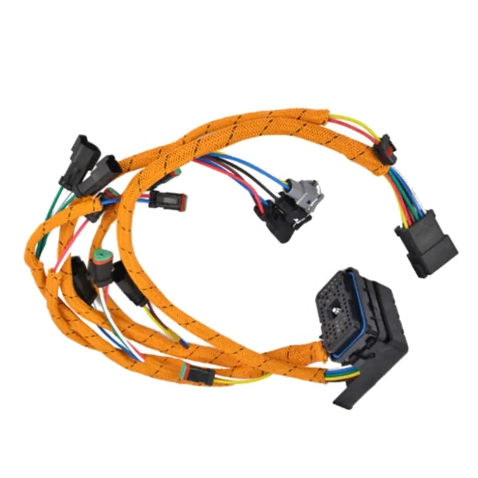 For high quality CAT excavator E325C3126B engine wiring harness 1957336 high quality excavator accessories free mail