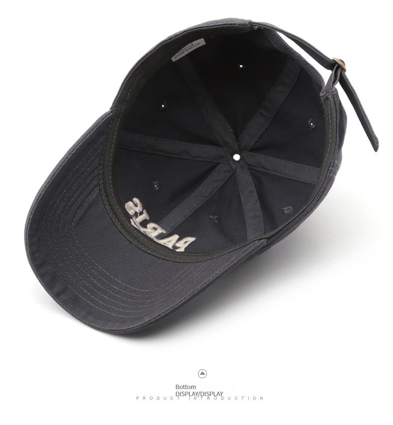 قبعة بيسبول مع تطريز حرف صغير ، النسخة الكورية ، قمة ناعمة ، واقية من الشمس