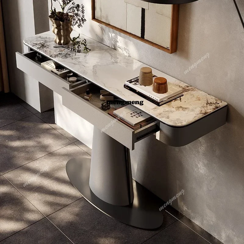 

K153 Minimalist Design Console Tables Nordic Style Entryway Hallway Console Tables Storage Console Meuble Entrance Hall Furnitur