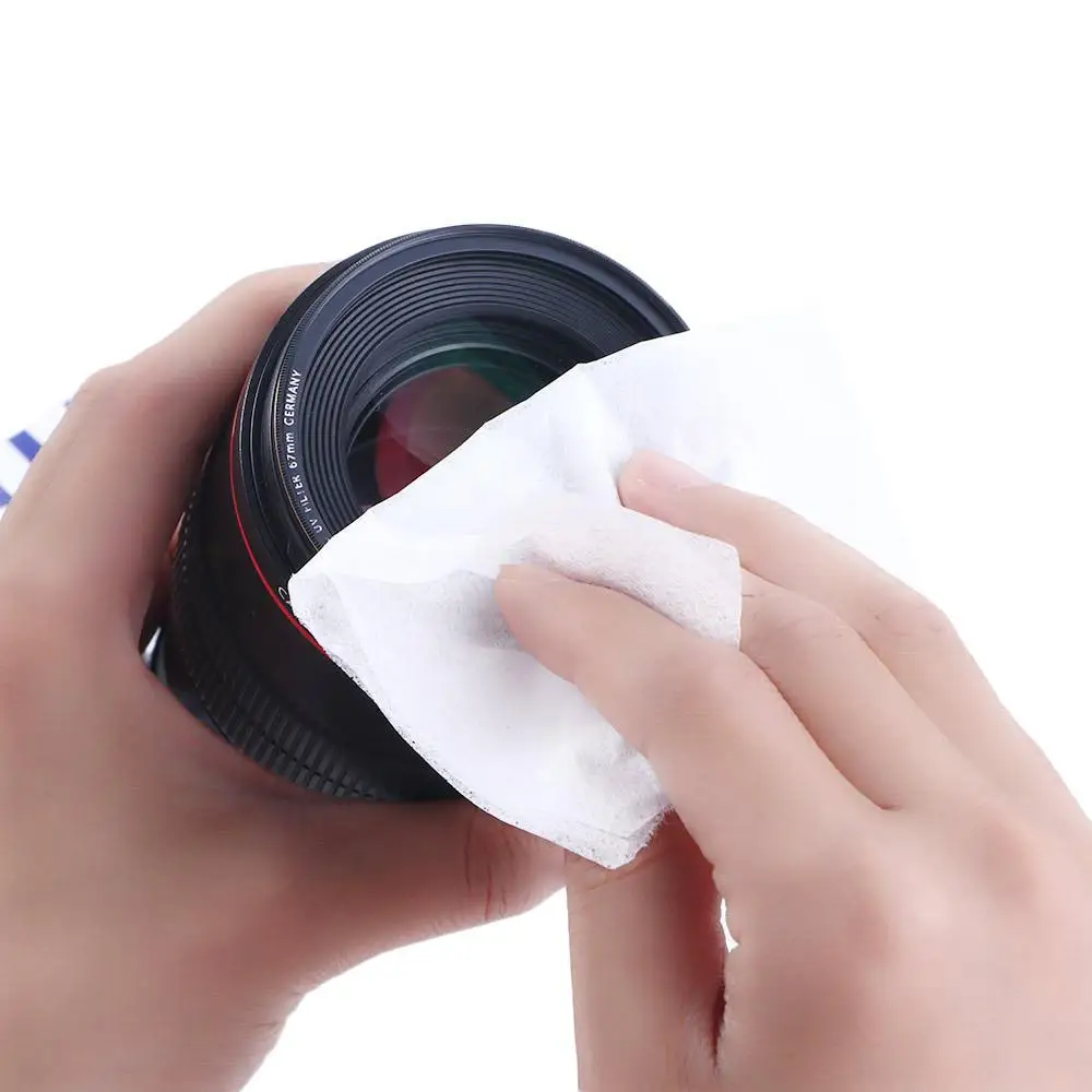 50 PCS Screen Camera Lens Cleaning Paper 10*15cm Brand New Lens Cleaning Paper Camera Cleaning Kit