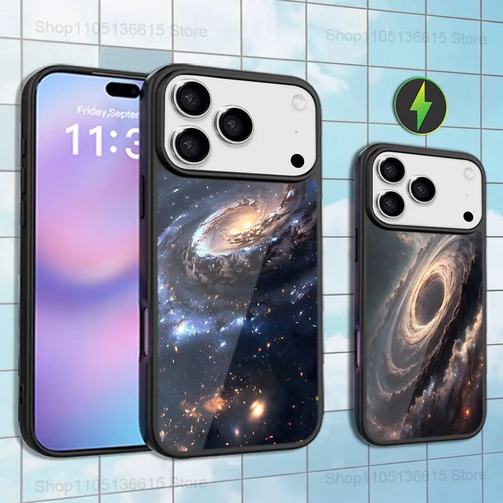 

Beautiful Starry Sky Planet Case For iPhone 16,15,17,14,13,12,11,Pro,Max,Plus,Mini,Magsafe,Magnetic Wireless Charging Case