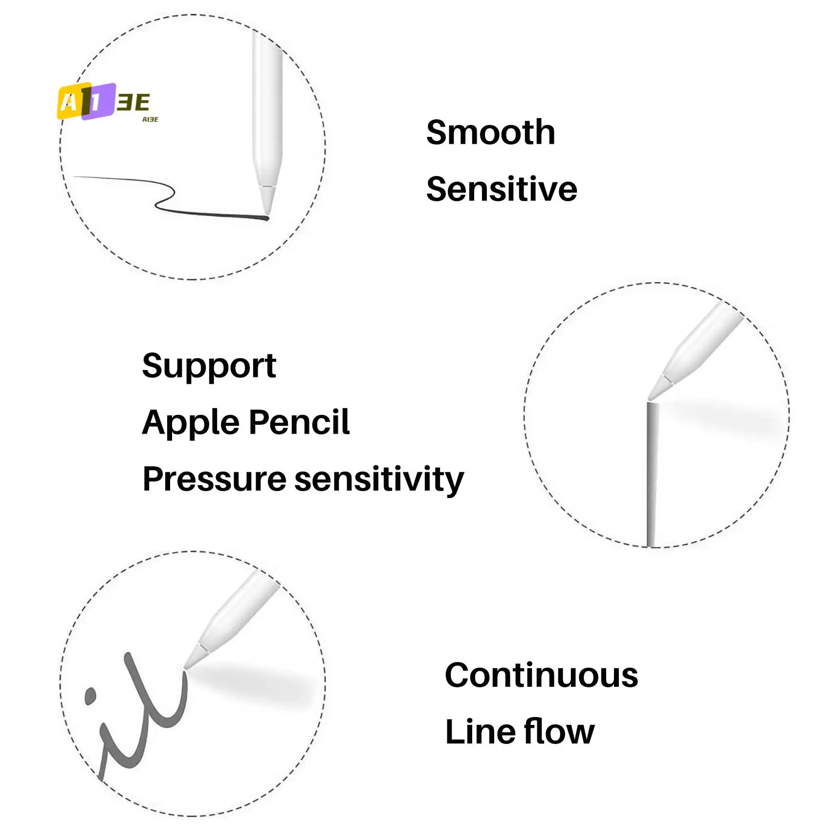 

A13E-Replacement Tip For Pencil Nibs For Pencil 1St & 2Nd Generation