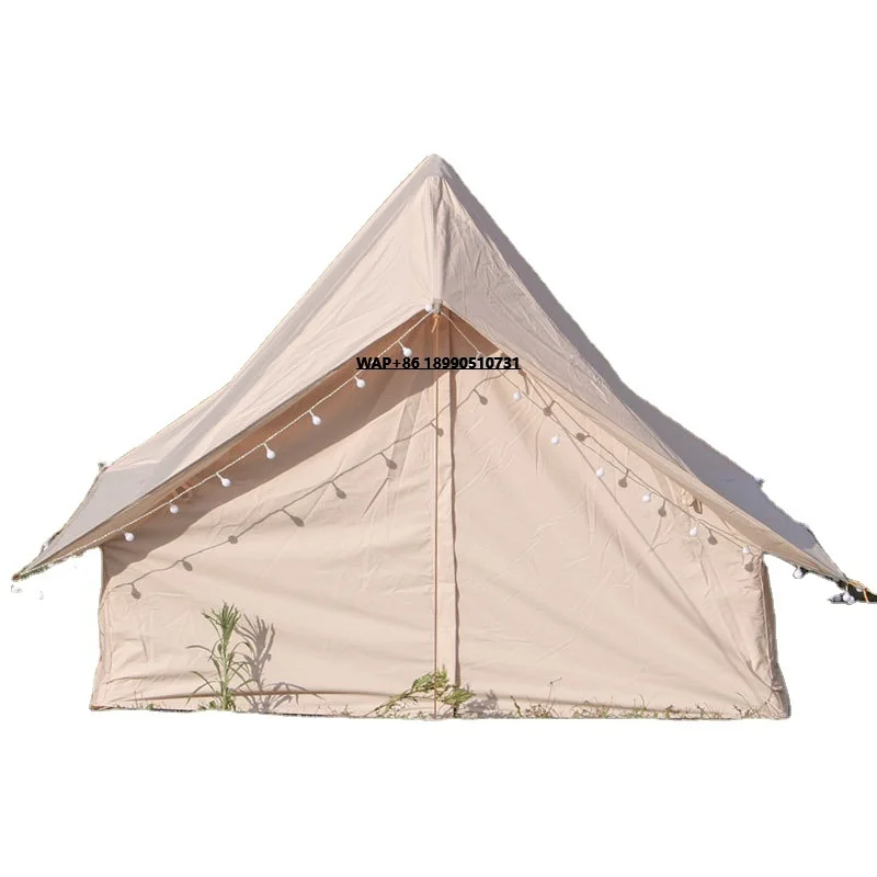 

Luxury Cabin House Outdoor Tent Winter Camping Full Set Equipment with Oxford Thickened Rainproof for Outdoor Adventures