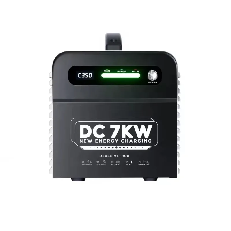 Electric Vehicle DC 7KW GBT Charging Station GB/T Fast Portable DC Vehicle Charger Movable Mobile Quality Assurance