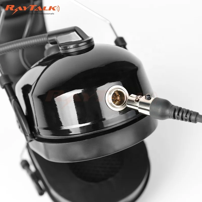 Colorful Heavy Duty Racing Headset Noise Reduction Headset for Coach Audience with Mic