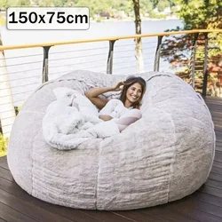 Lazy Susans Foam Bed Bean Bag Double Triple Bedroom Plush Bean and Rice Fabric Recliner without Stuffed Soybean Bag