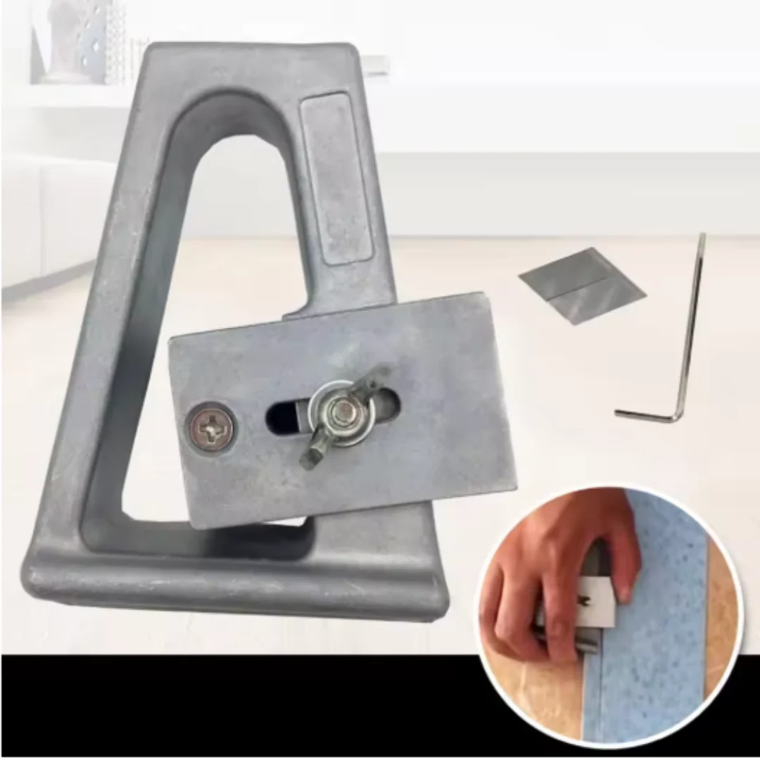 PVC Flooring Installation Tools Fish Shape Safety Cutter Dolphin Hook Knife Carpet Cutting Hook Blade for Vinyl Floor Cutting