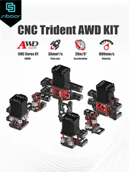 SIBOOR Voron CNC Trident AWD Kits CNC Structure Metal Printed Parts for Voron Trident 3D Printer