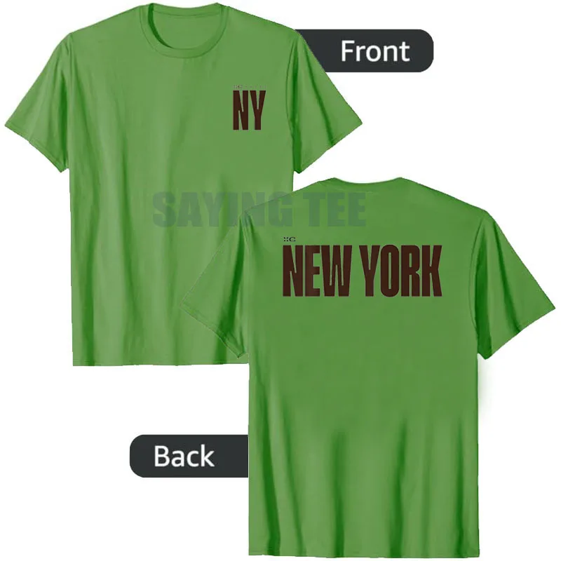 XC New York Standard T-Shirt „I Love NY“ – Reise- und New York-Thema, Grafik-Spruch-T-Shirt, Neuheit, Geschenk, Sommermode, Grafik-Kleidung – Detail 7
