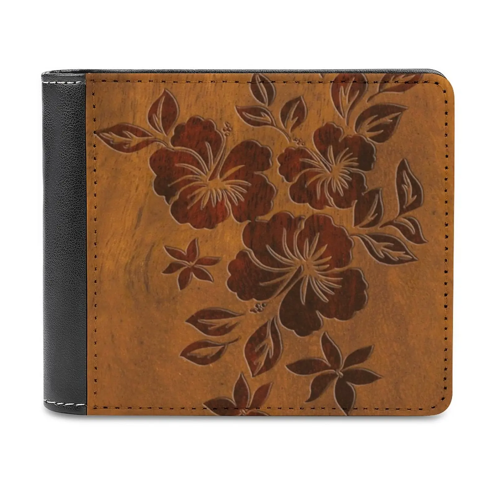 

Lilikoi Hibiscus Искусственное дерево коа Гавайская доска для серфинга Новые мужские кошельки из искусственной кожи Мужской кошелек Высокое качество Мужской кошелек Hibiscus Floral