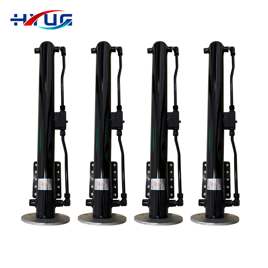 CE Certified RV Auto Leveling System Hydraulic Stabilizer Legs Piston Cylinder Pump Engine for Campers/Motorhome