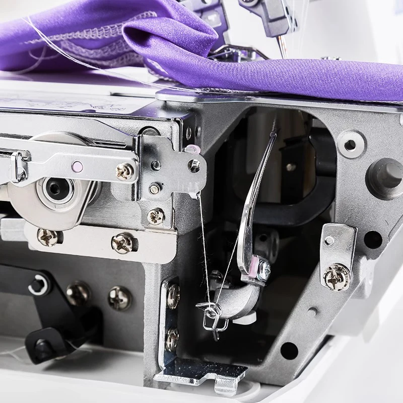 MCS-1500N/CH Interlock Sewing Machine Support 3/2 thread interlock sewing with single needle and single chain