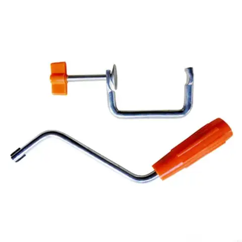 국수 메이커 고정 클립 내구성 핸들 도구 부품 파스타 머신 용 2 유형 L43B