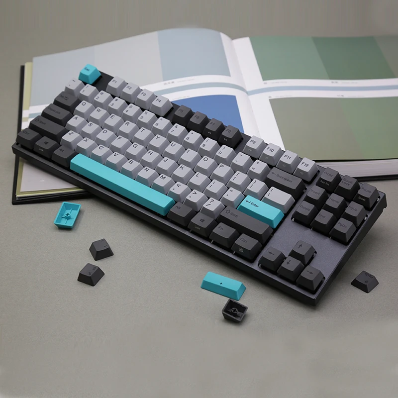 Imagem -03 - Varmilo-teclado Mecânico Retroiluminado para Jogos de Computador Luar 87-chave com Interruptor Retroiluminado Branco Ec-v2