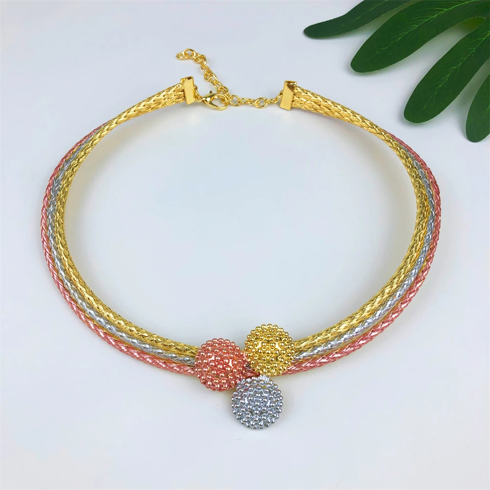 STAR Dubai Women Gold Plated Jewelry Sets African Wedding Bridal Ornament Gifts For Saudi Arab Necklace Bracelet Earrings