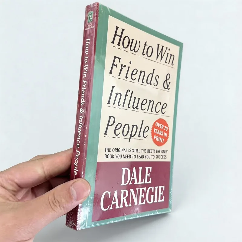 How To Win Friends Influence People By Dale Carnegie Interpersonal Communication Skills Self improvement Reading Book Fo Adult