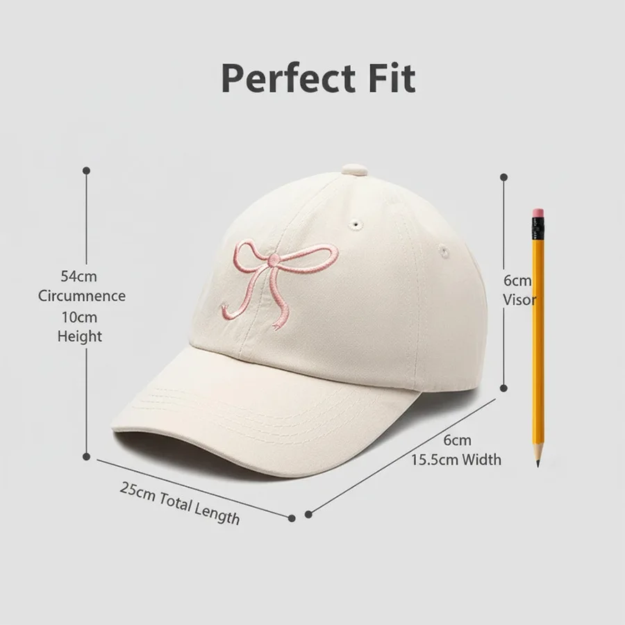 Süße Herz Kinder Mädchen Hut Stickerei Baumwolle Kinder Pferdeschwanz Hüte für Mädchen Frühling Sommer Kinder Baseball Kappe Kind Sonnenhut 4-10Y – Detail 5