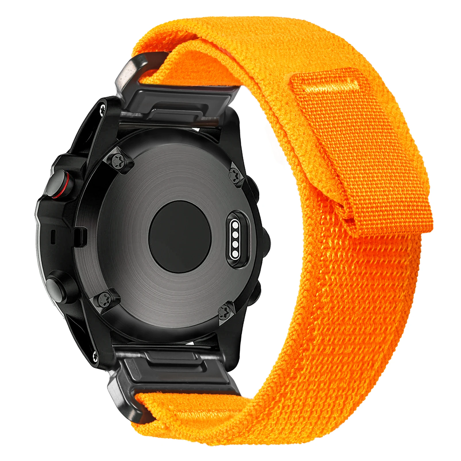 

Hemsut Quickfit Trail Loops for Garmin Tactix Watch Band Nylon Strap Woven For Fenix Forerunner 20 22 26