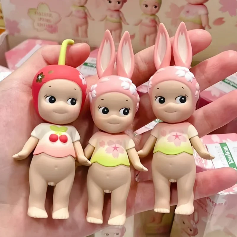 

Limited Sonny Angel Cherry Blossom Spring Series Cherry Blossom Limited Editions Blind Box Ornaments Cute Mysteries Surprise Toy
