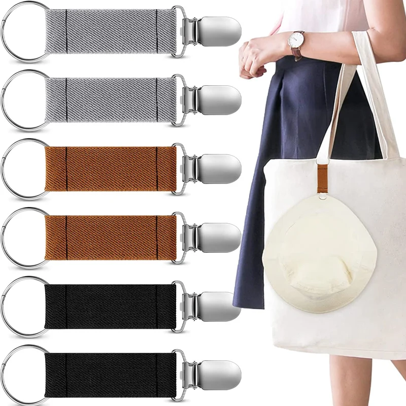 

Многофункциональный эластичный держатель для шляпы и сумки, держатель для шляпы для путешествий, зажим для шляпы, зажим для шляпы для кемпинга, походов, ремешок с подвесной пряжкой