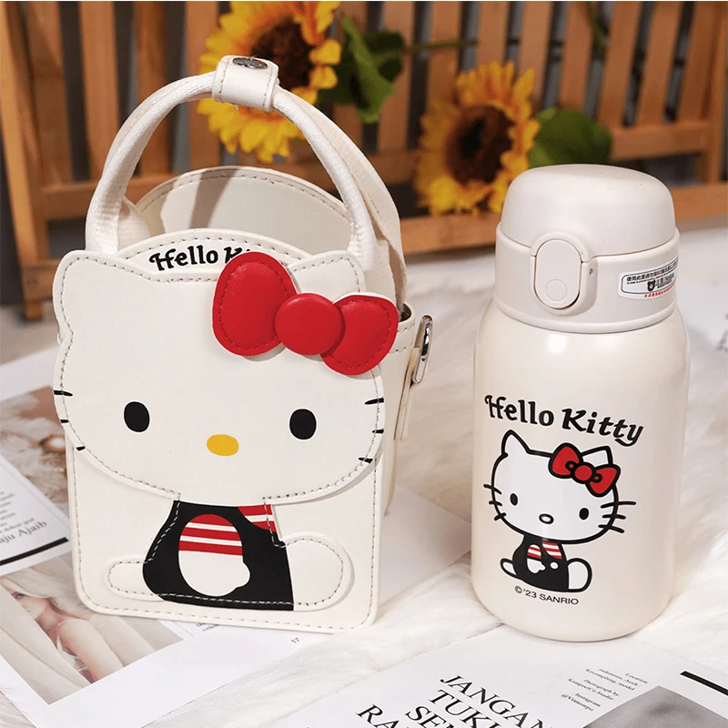 

Kawaii high-value cartoon cute helloKitty strawberry bear 316 insulation water cup girl birthday gift