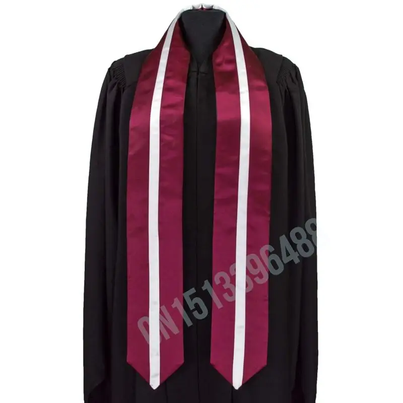 Latvia Flag Scarf Top Print Graduation Sash Stole International Study Abroad Adult Unisex Party Accessory