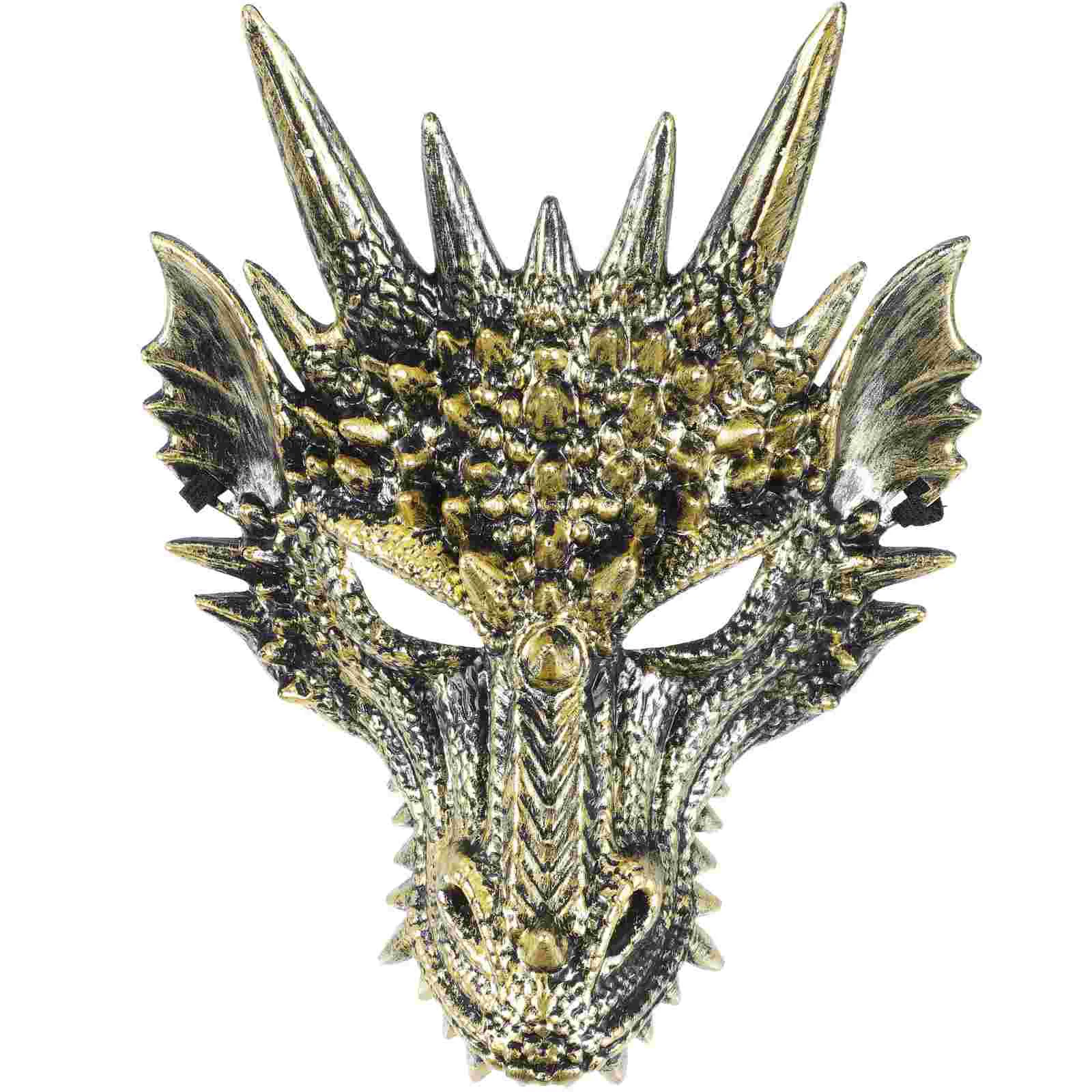 

Dragon Mask Masquerade Mens Halloween Animal Costumes Cosplay Accessory Party Carnival Supply