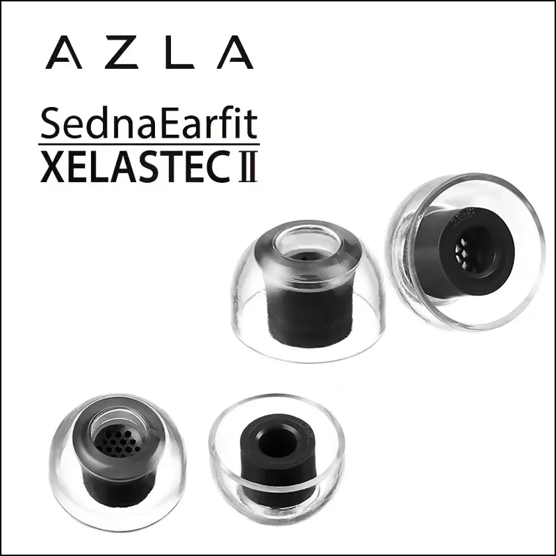 

AZLA SednaEarfi Xelastec II Eartips for In-Ear Monitor IEM HiFi Buds 2 Pro XM5 Pi7 Earplug TPE Material Anti Slip Filter