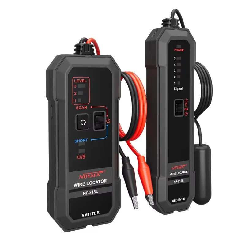 New Design NF-818L Updated Underground Wire tracker  2.6 Feet Depth 600 Feet Detecting Range