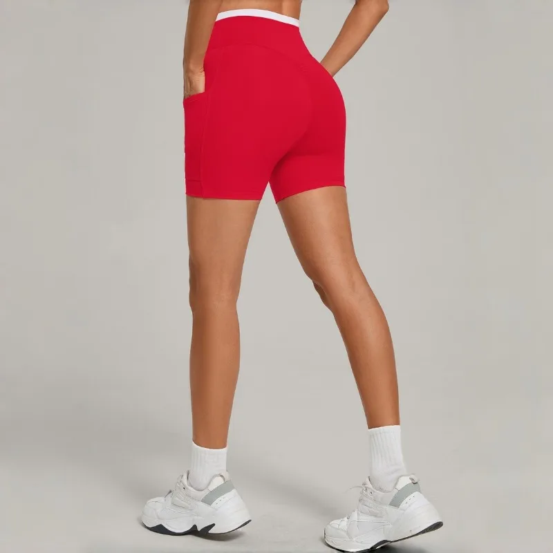 

Женские леггинсы для йоги и фитнеса, спортивные шорты с высокой талией, утягивающие, для тренировок, бега и занятий в зале