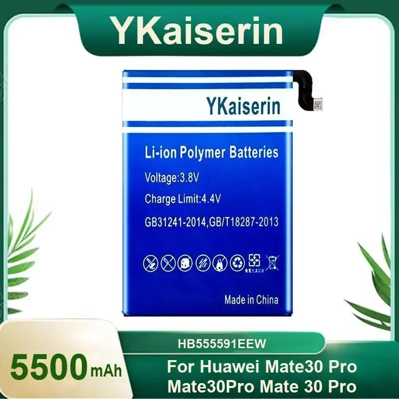 

Новый аккумулятор YKaiserin HB555591EEW для Huawei Mate 30 Pro 5G Mate30 Pro 5G LIO-N29 LIO-AN00P LIO-AN00 LIO-L09 LIO-AL00 LIO-N29