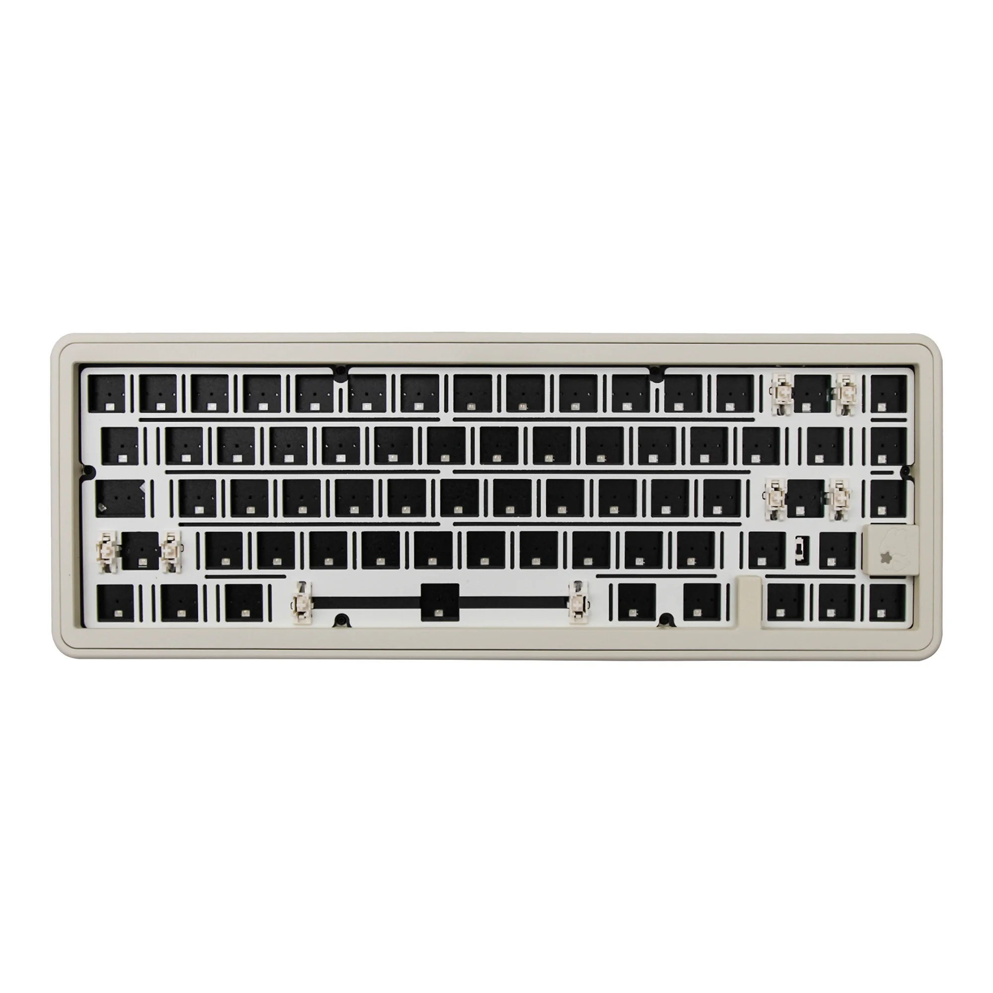 Imagem -02 - Geekzb História 65 r3 Kit Teclado Mecânico Modo Cnc Caixa de Alumínio Anodizado Kit Junta Eletroforética tipo c 2.4g Bluetooth