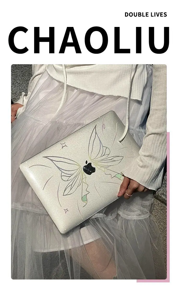 Colorful Bow Glitter Case For Macbook Neo 13 2026 Air 15 M4M3 Hard Casefor Mac Book Pro 14 M1 M2 M5 14 16 Sleeve Accessories Y2K