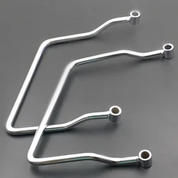 19.5cm Motorbike Saddle Bag Support Bar Bracket For Honda Shadow VLX600 VT Steed
