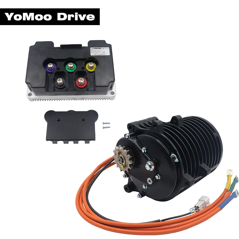 

QS138 70H V3 3000W Peak 9000W Mid-Drive PMSM Motor With Fardriver ND72680/ND84680/ND96680 Controller For Electric Motorcycle