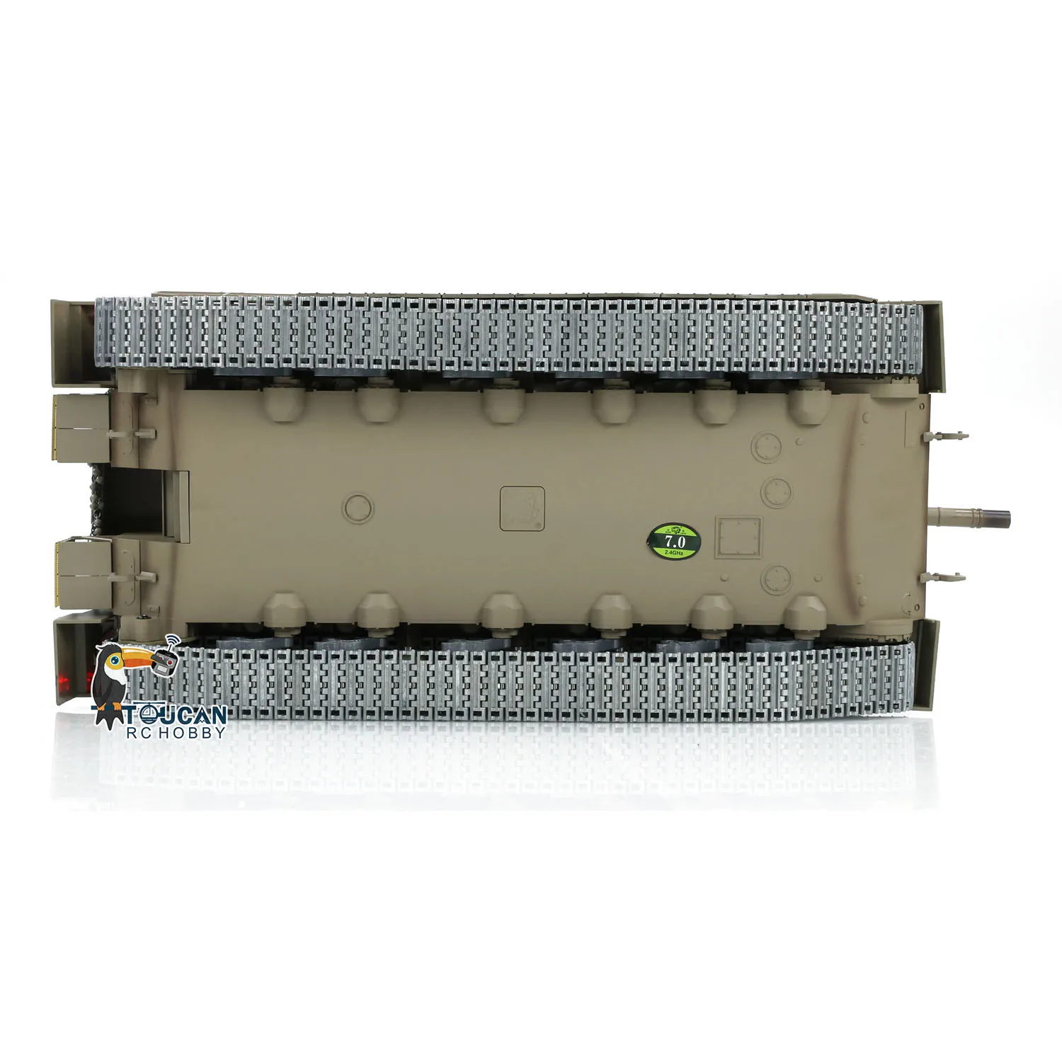 1:16 Heng Long RC Wojskowe Czołgi Bojowe TK7.0 IDF Merkava MK IV 3958 Ulepszona Edycja Metalowe Gąsienice Toucan Samochody Radiowe